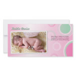 Kaitlin Denise Birth Announcement Photo Cards photo cards