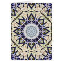 Kaleidoscope 2 greeting card