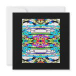 kaleidoscope Abstract Art invitations
