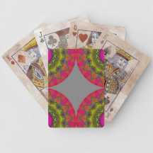 Kaleidoscope design  Playing Cards