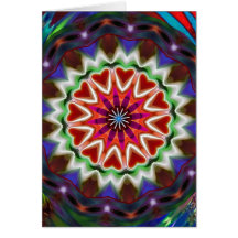 Kaleidoscope Greeting Cards