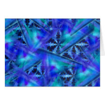 kaleidoscope ice greeting cards