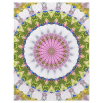 Kaleidoscope In Green and Blue Full Color Flyer