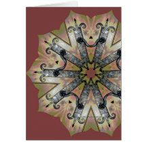 Kaleidoscope Kard Greeting Card