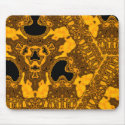 Kaleidoscope of Brass Skull mousepads