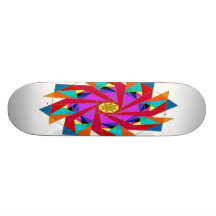 Kaleidoscope Skateboard