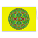 Kaleidoscopic Orb Greeting 2 cards