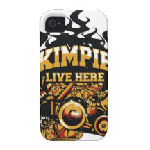 Kalgoorlie Gold Mining town-with skimpies theme Vibe iPhone 4 Case