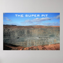 Kalgoorlie Super Pit Mine Print