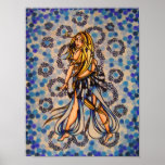 Kalila Belly Dancer Poster