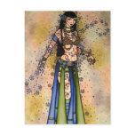 Kami Tribal Belly Dancer postcards