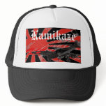 Kamikaze Bomber Japanese Rising Sun Flag HatCustom