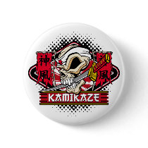 Kamikaze Skull Buttons
