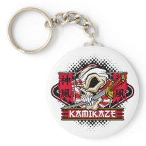 Kamikaze Skull Key Chain