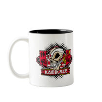 Kamikaze Skull Mugs