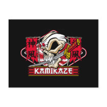 Kamikaze Skull Postcards