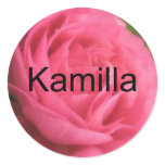 Kamilla Round Stickers
