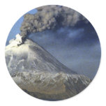 Kanaga Volcano, Kanaga Island, Aleutians Round Sticker