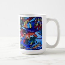 Kandinsky Abstract art Coffee Mug