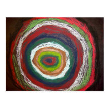 Kandinsky Circles Postcard