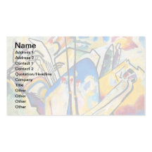Kandinsky Composition Four Business Card Templates