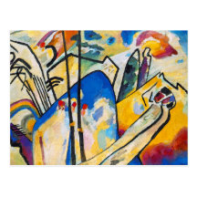 Kandinsky Composition Four Post Cards
