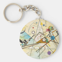 Kandinsky Composition VIII Key Chain
