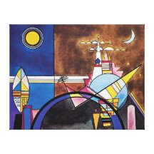 Kandinsky - The Great Gate Of Kiev Stretched Canvas Print