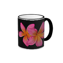 Kaneohe Sunburst Plumeria Mugs