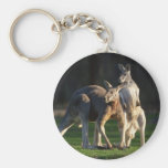Kangaroo Pair Keychains