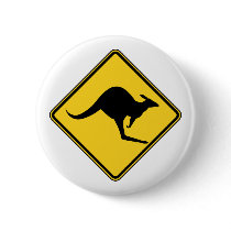 kangaroo warning danger in australia day