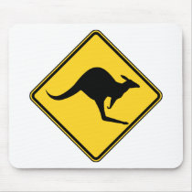 kangaroo warning danger in australia day
