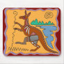 Kangaroo X-ray Art Mouse Pad