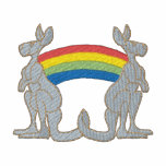 Kangaroos embroidered shirts
