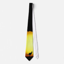 Kangaroos in the Australian Outback Tie