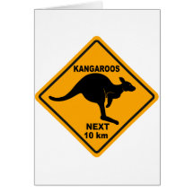 Kangaroos Next 10 km Card