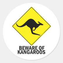 Kangaroos Stickers