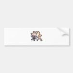 kanji art rescue bumper sticker
