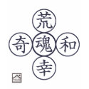 Kanji Design - "Shikon" 01b t-shirts