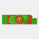 Kanji For Peace Bumper Stickers