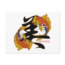 Kanji Koi Fish Beauty