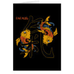 Kanji Koi Fish Energy cards