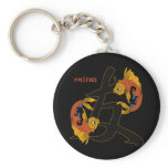 Kanji Koi Fish Friend keychains