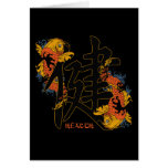 Kanji Koi Fish Health cards