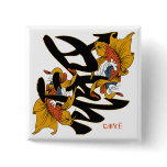 Kanji Koi Fish Love buttons