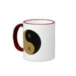 Kanji Yin Yang mugs
