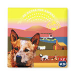 Kansas Australian Cattle Dog magnets