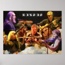 KANSAS Band Photo (2012) Poster