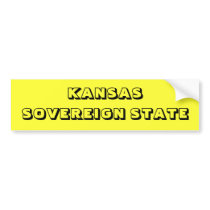KANSAS BUMPER STICKERS