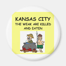 KANSAS CITY FRIDGE MAGNET